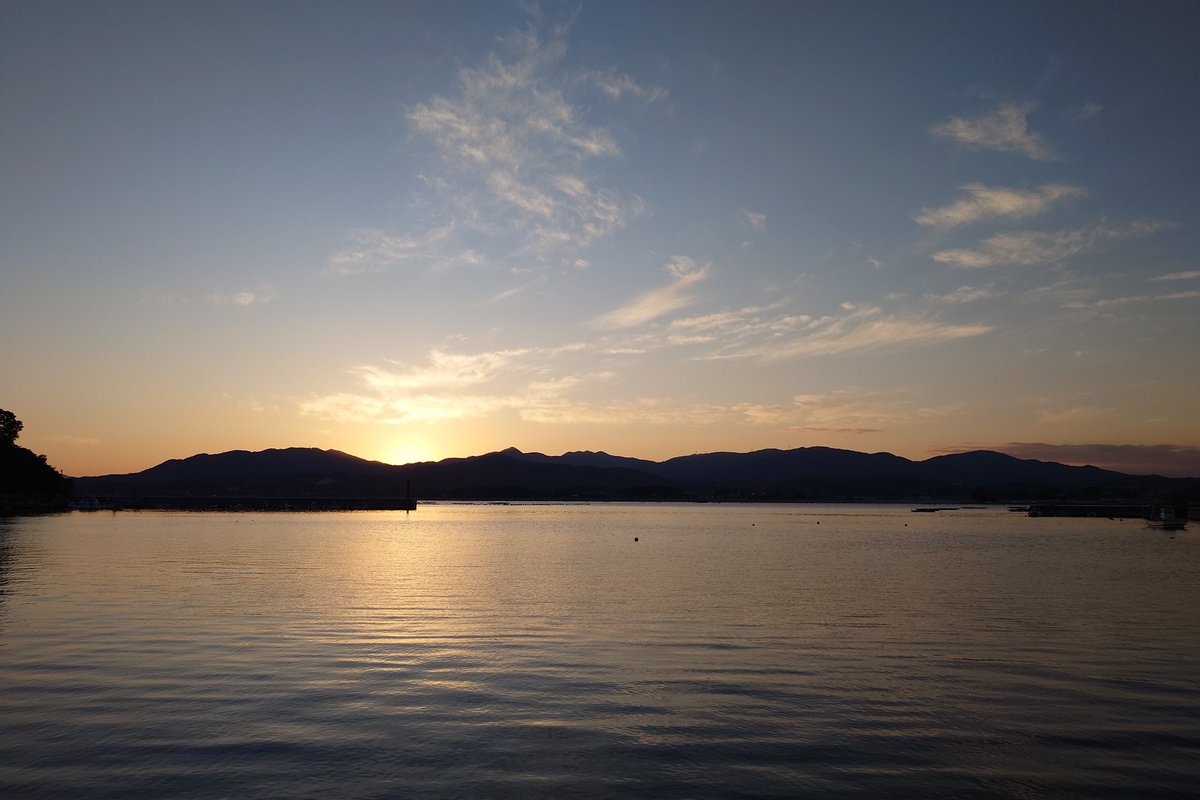 釣りに来ました。今日はいい感じです。