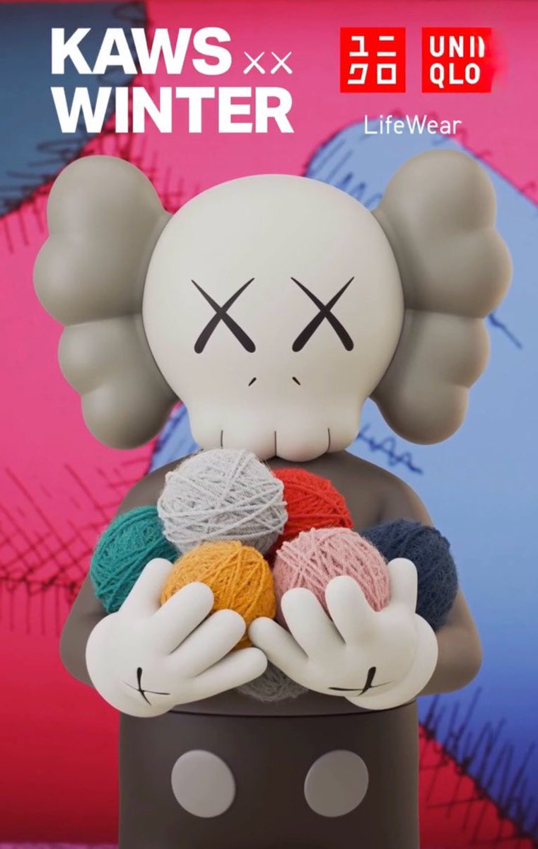 KAWS x UNIQLO 2025年秋冬コレクション『KAWS WINTER』が近日発売予定