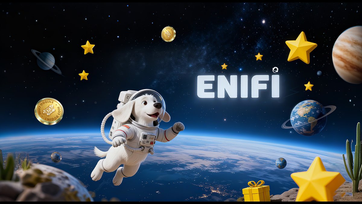 ENIFI_'s tweet photo. 🌌 ENIFI — Expanding Beyond the Moon! 🚀🐶

🌟 The universe is open, and $ENIDOG is leading the charge!
From liquidity depth to burn-driven scarcity, every mechanism fuels a stronger, cleaner curve.

💥 Join the community shaping the next on-chain growth story.
Add LP, earn daily rewards, and be part of the ENIFI revolution!

🔗 https://t.co/1R1342OoBD

#ENIFI #ENIDOG #ENI #Web3 #ToTheMoon #CryptoCommunity ✨