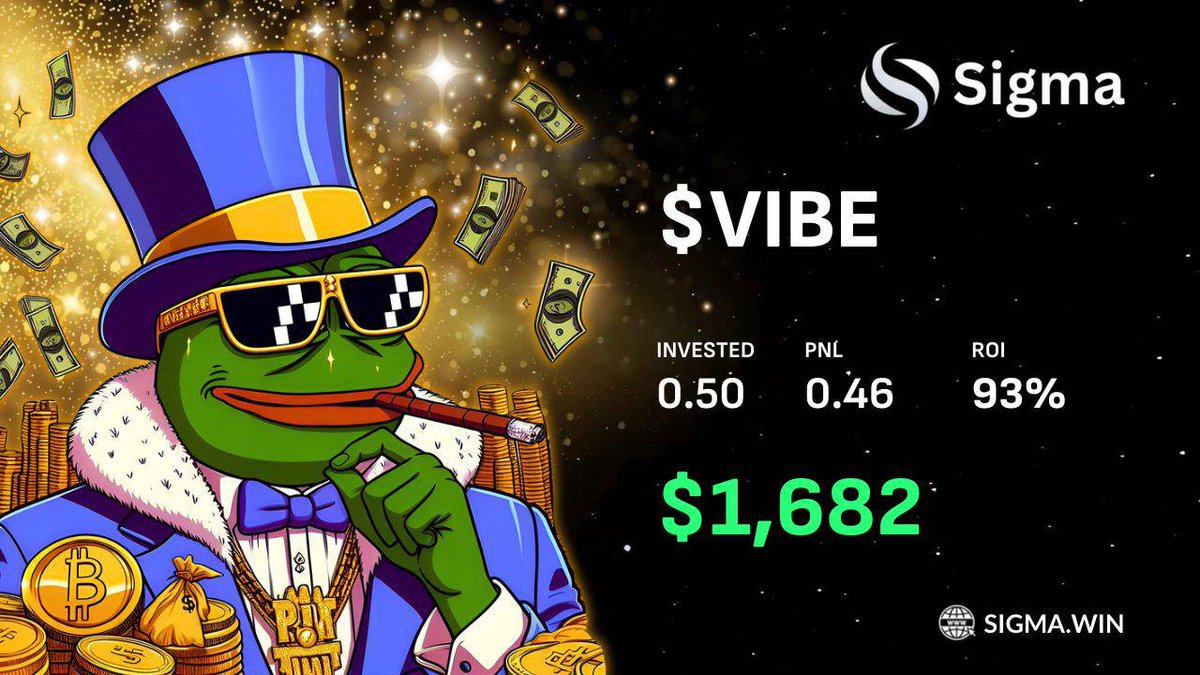 gm gm 

no plans no stress just moves with @sigmatrading