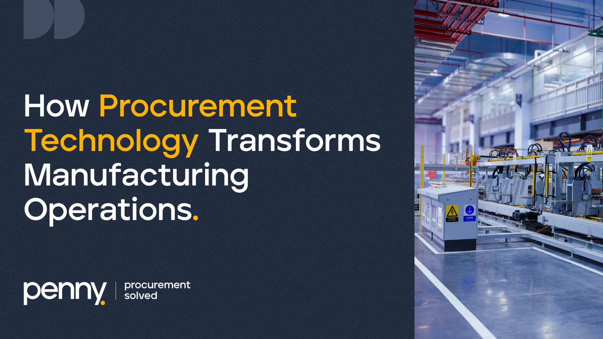 Behind every production delay, there’s one cause: outdated procurement.

See how leading manufacturers are transforming efficiency from the factory floor to the supplier network.

Read the full post: eu1.hubs.ly/H0pkXjR0