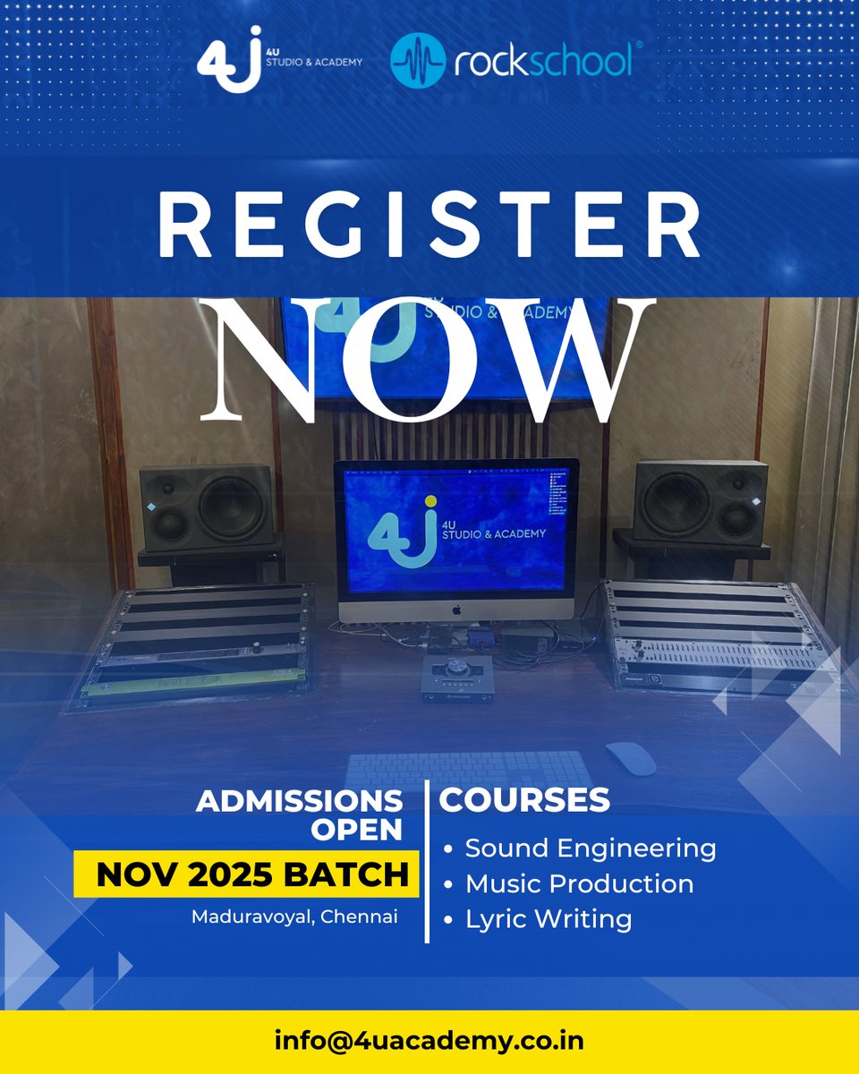 4U ACADEMY tweet media
