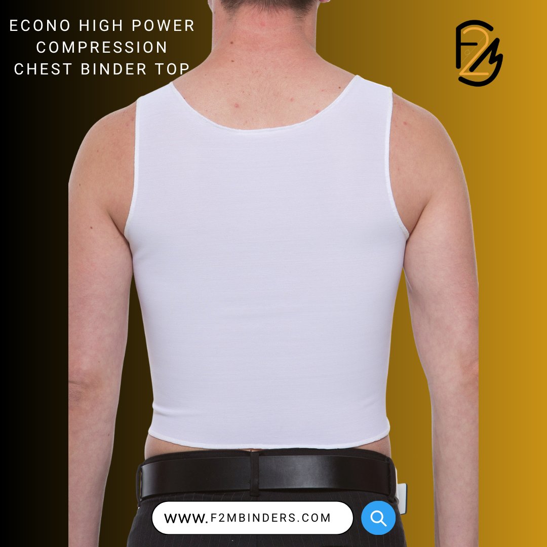 UnderworksFTM's tweet image. Stronger compression meets everyday wear. This binder top uses high-power material &amp;amp; a cotton lining to deliver a flat profile while you move through workouts errands life. Built for #transmasc folx who want gear that keeps up
f2mbinders.com/econo-high-pow…

#chestbinder #compressiontop