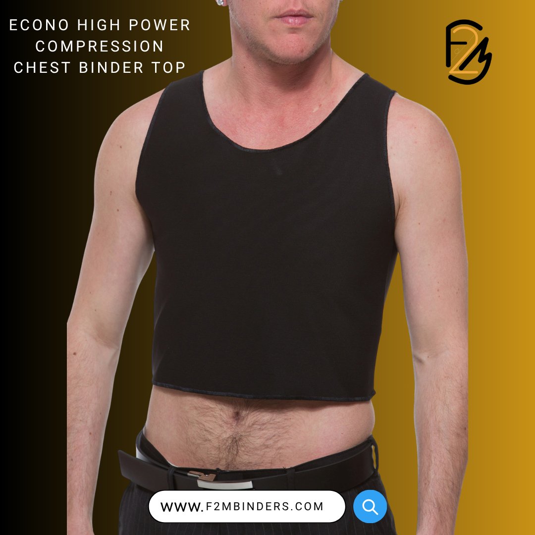 UnderworksFTM's tweet image. Stronger compression meets everyday wear. This binder top uses high-power material &amp;amp; a cotton lining to deliver a flat profile while you move through workouts errands life. Built for #transmasc folx who want gear that keeps up
f2mbinders.com/econo-high-pow…

#chestbinder #compressiontop