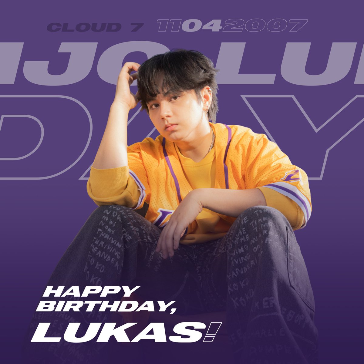 cloud7_ph's tweet image. Happy Birthday, Lukas! 🎂✨

Your day, your vibe, your cloud. ☁️ Keep shining bright and chasing dreams with your energy and drive! 🌟

Let’s celebrate together 🎉 Drop your love for Lukas below! 💌

#HappyLukasDay #CLOUD7_ph #C7_Lukas