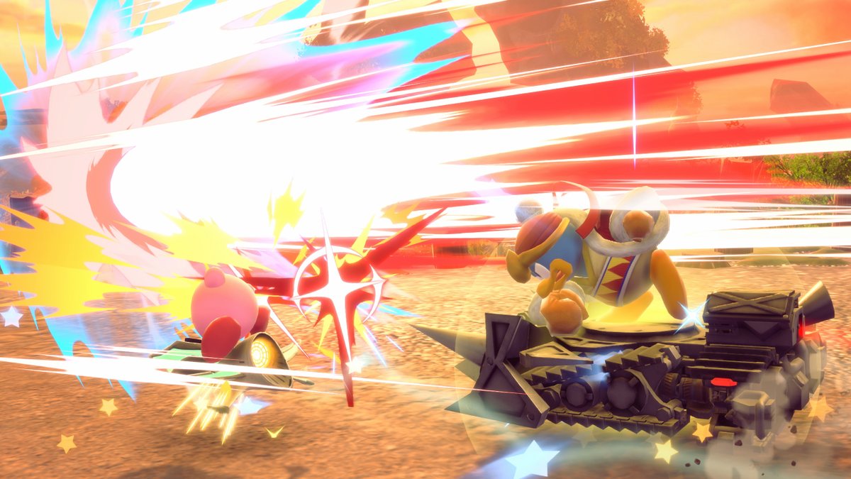 コピー能力：ファイター】 シュッシュを吸い込むことで使用できます