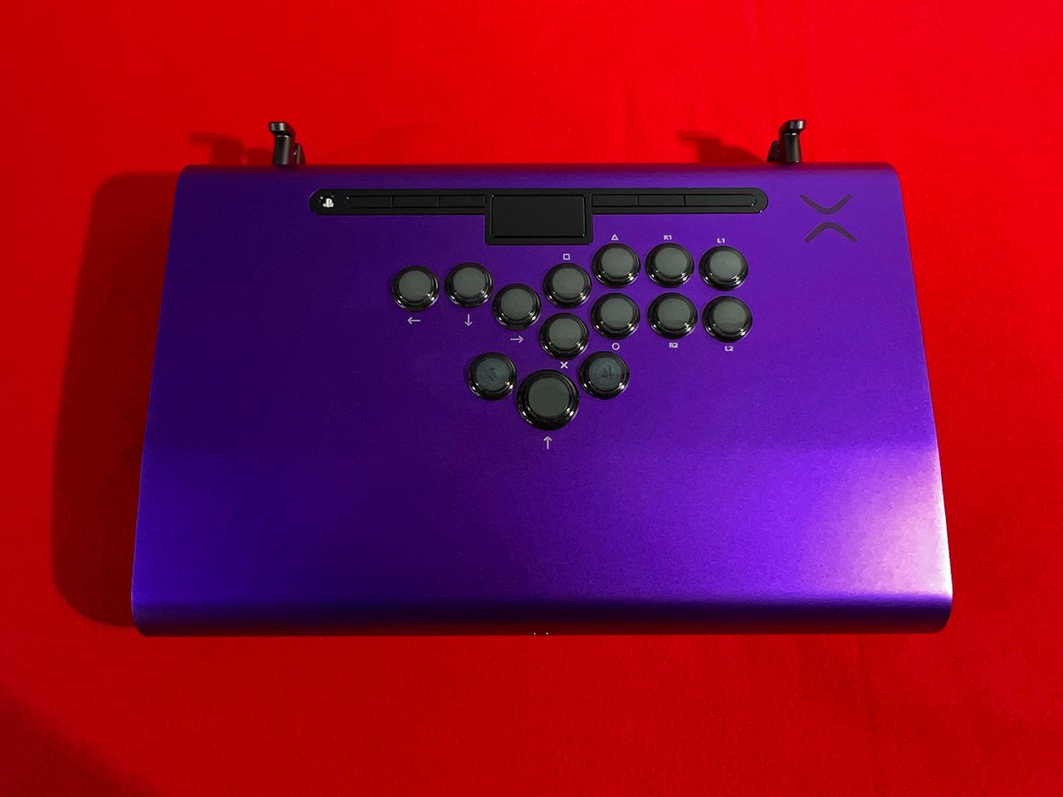 タイアン　カスタム　ゲーマーフィンガー 神ボタンGamerFinger銀軸ボタンにカスタマイズ！Qanba Obsidian