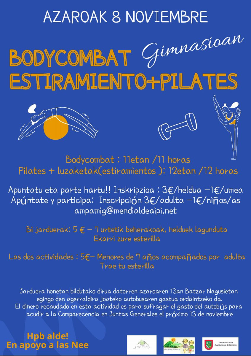 En apoyo a las Necesidades educativas especiales!
Hezkuntza premia bereziaren alde!
Animatu eta parte hartu!!
<a href="/MendialdeaRadio/">Mendialdea Radio</a> <a href="/mendialdeaipige/">MENDIALDEA IPI GE-AMPA</a> <a href="/ArabakoALEA/">Arabako ALEA</a> <a href="/RadioVitoriaAM/">Radio Vitoria</a> <a href="/gasteizhoy/">Gasteiz Hoy</a>