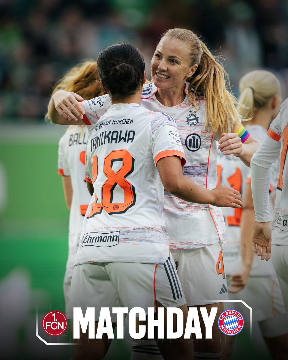 𝐌𝐀𝐓𝐂𝐇𝐃𝐀𝐘 🤜🤛

#PACKMAS im bayerisch-fränkischen Derby gegen den 1. FC Nürnberg! 🏟️

📺 18 Uhr | Live bei Sport1, Magenta Sport &amp; DAZN