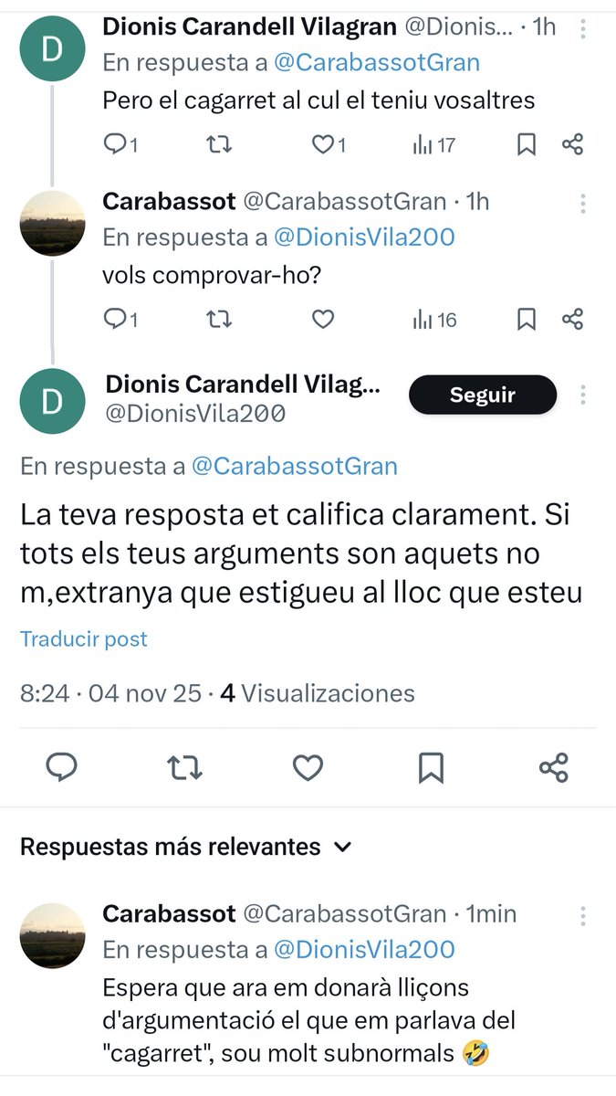 No falla, critiques un subnormal d'AC i n'apareixen 10 de pitjors 🤣