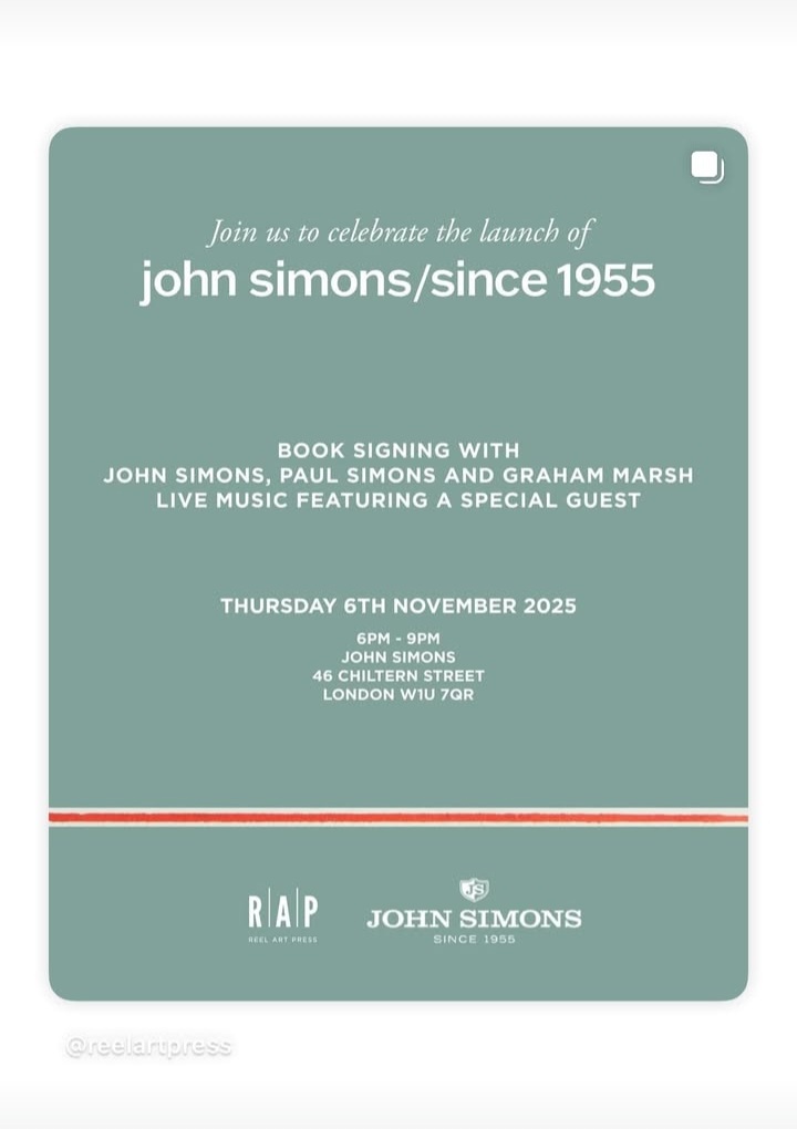 70 Years in The Making......
johnsimons.co.uk/products/john-…