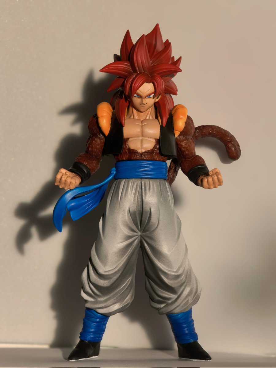 bigricefield97's tweet photo. 【リペイント #9】
#9体目 ドラゴンボールGT SOLID EDGE WORKS-THE出陣-超サイヤ人4ゴジータ をリペイントしました！

#ドラゴンボール #ドッカンバトル #Gogeta #Vegito #DragonBall #FigureRepaint #CustomFigure #フィギュアリペイント #アニメフィギュア #FigureArt #RepaintedFigure #Banpresto https://t.co/0CcPzoS9qe