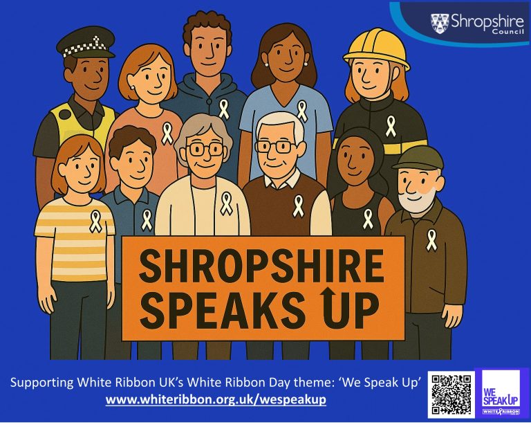 WemRuralParishC's tweet photo. 🕊️ White Ribbon Day 2025 🕊️
We’re helping raise awareness of #ShropshireSpeaksUp – a campaign to end gender-based violence and promote respect in our communities.
Find out how you can get involved ⬇️
👉 https://t.co/g2bI4rc6r1

#WhiteRibbonDay #WemRural #Community https://t.co/FuCl2d4Lzs