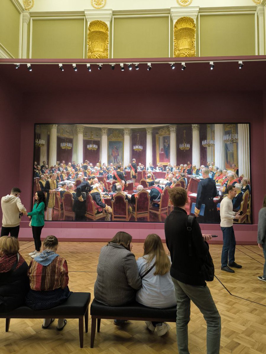 Из Русского музея привезли на ВДНХ выставку шедевров 
#НочьИскусств #ArtNight
