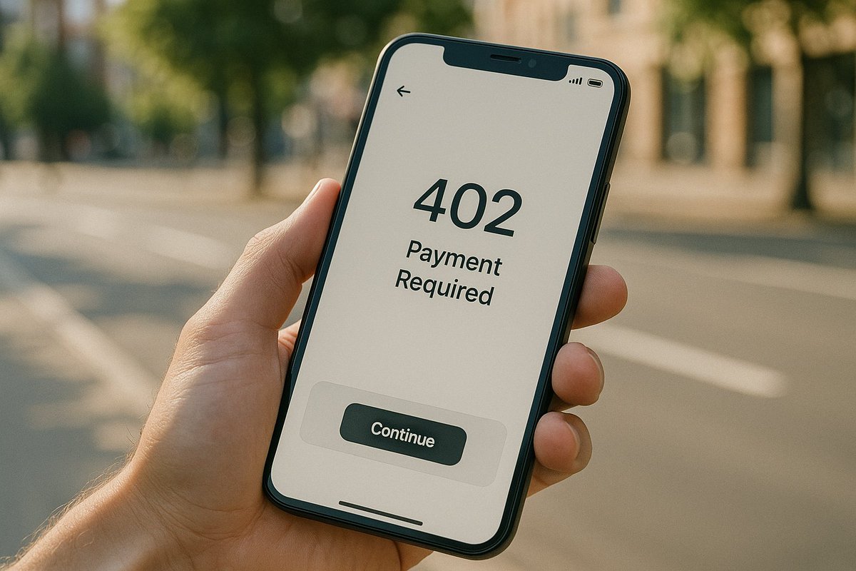 404 Page Not Found ⚠️
What we see most on the internet today

402 Payment Required 💵
What we'll see most 2 years from now

x402. We are early