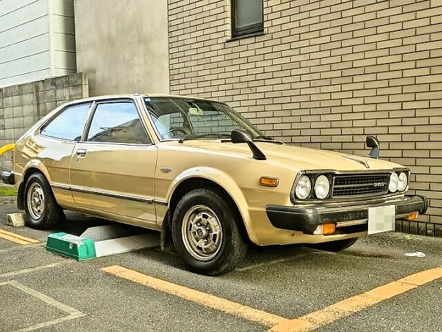 めっちゃきれいな 初代ホンダ・アコード ハッチバック