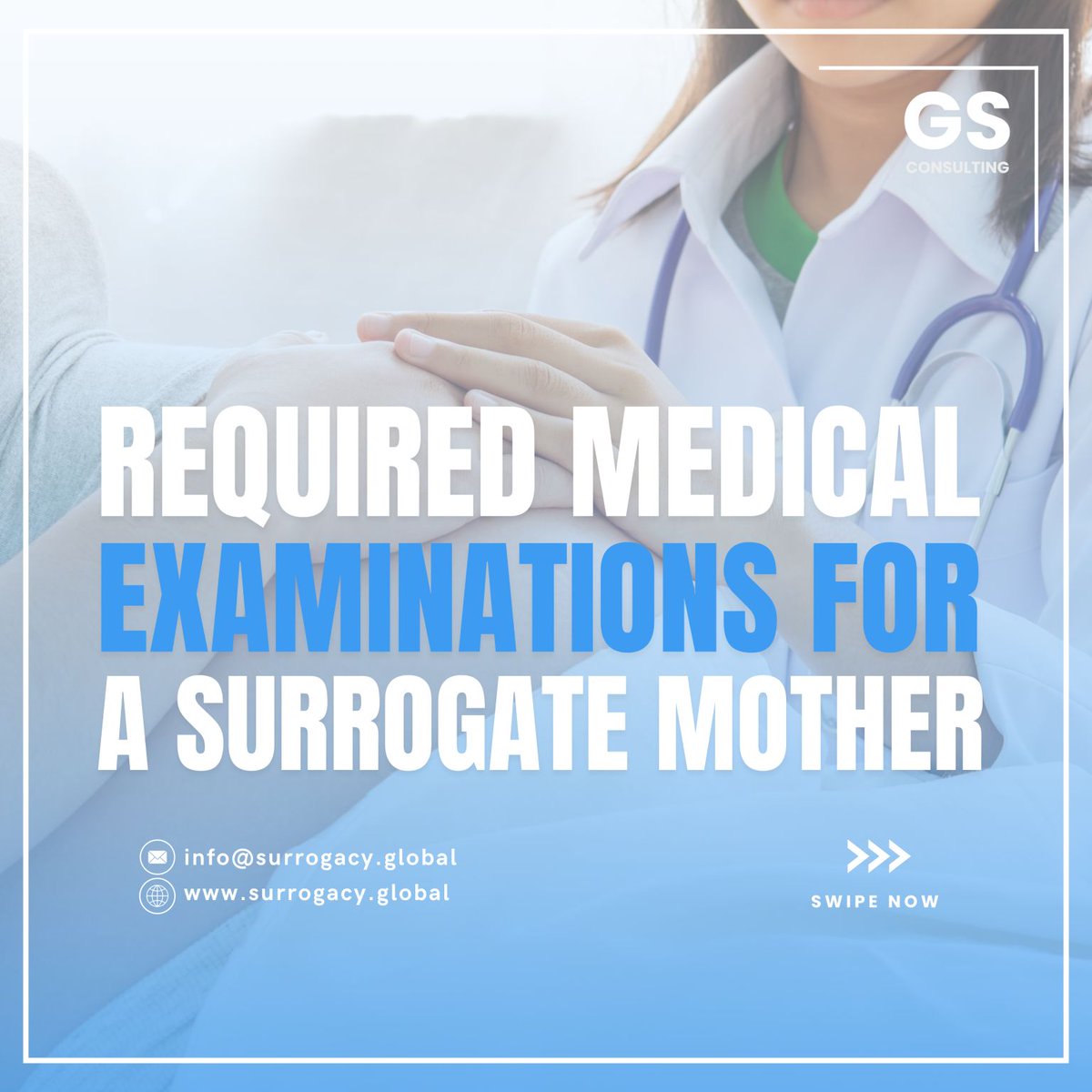 To ensure the surrogate is well prepared for the journey and that the pregnancy will progress safely, the following steps are important. 

Contact us to schedule your private consultation:
✉️ info@surrogacy.global
🌐 surrogacy.global
