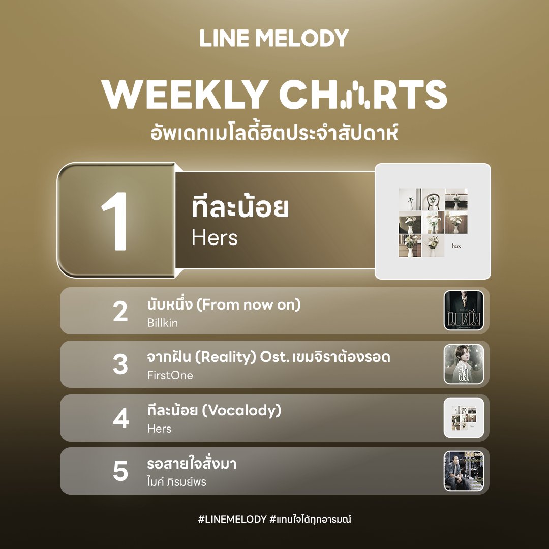 อัพเดทเมโลดี้ฮิตประจำสัปดาห์นี้
โหลดไว้ตั้งเสียงรอสายกันเลย!

โหลดเลย : lin.ee/Z0HnMC0

#แทนใจได้ทุกอารมณ์ #LINEMELODY