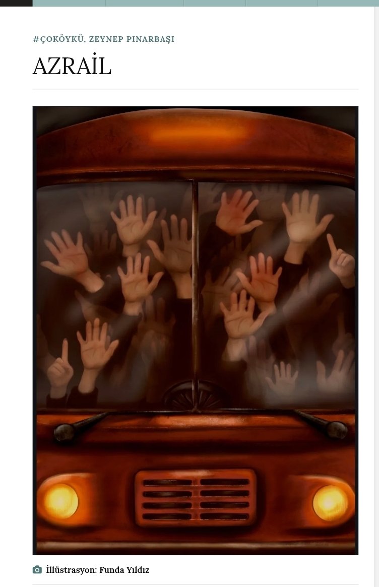 🫧 "Otobüs" — şehir karmaşasının ortasında bir vicdan testi.
Bir baygın kadın, geciken işler, tartışmalar, suçlamalar, dedikodular...
Herkes konuştu,Sonra kadın nefes aldı ve direksiyona geçti.Bütün sesler sustu.
pazartesi14.com/2025/11/04/azr…
#kısaöykü #şehirkaosu #tekinsizlik