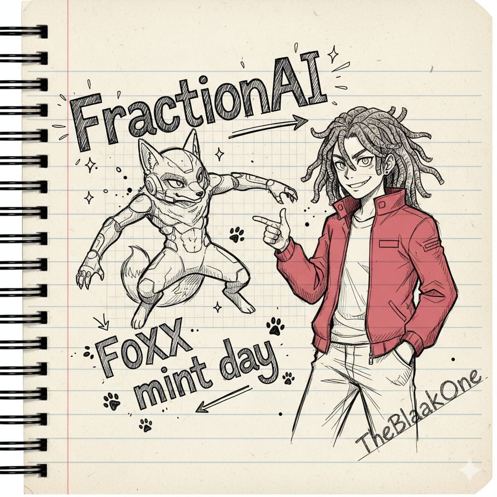 GM CT

The mint was just the spark.

What comes next is collective evolution.

<a href="/FractionAI_xyz/">Fraction AI</a> grows through every builder, every agent, every <a href="/FOXX_NFT/">FOXX</a>.

Together, we’re shaping an ecosystem that thinks, adapts, and moves with us.

Intelligent collaboration starts now.