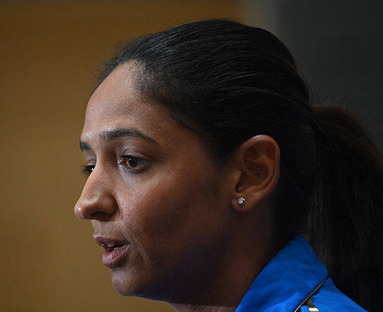 REPLUG: Last year,  India captain <a href="/ImHarmanpreet/">Harmanpreet Kaur</a> told Happiest Health how the practice of mouth taping while sleeping helped transform her breathing pattern, leading to better performance on the field of play.

Photo: AFP

Link: happiesthealth.com/testimonials/m…

#harmanpreetkaur