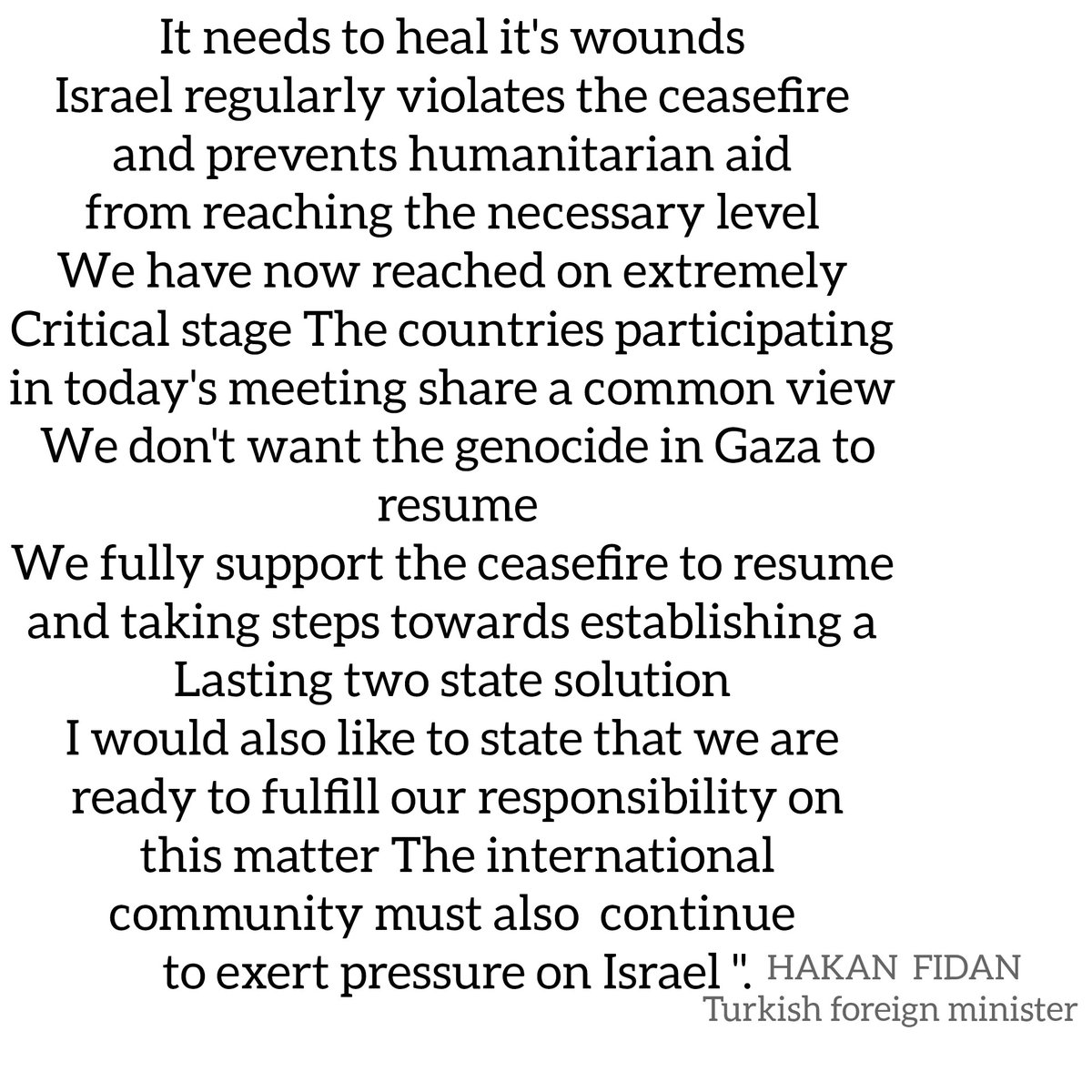 pardekpiche's tweet photo. Turkish foreign minister HAKAN FIDAN in a meeting with countries involved in the Ceasefire plan held at Istanbul discussing the ceasefire violation and aid cut by ISRAEL settlement
#FreePalestine #IsraelIsATerroristState #USBackedTerrorism #Istanbul #Turkey #USFundedTerrorism https://t.co/2p4Ra5nH0R