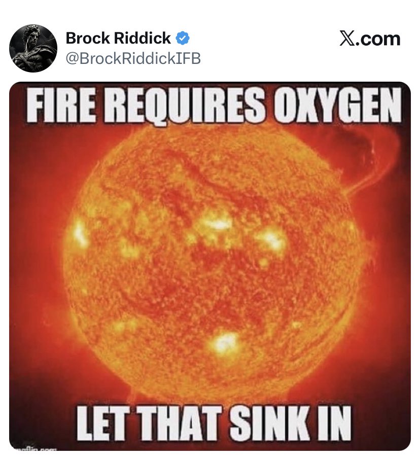 Brock could benefit from reading a book.

‘Understanding the sun for a 8 year old’
Would be a good place to start 🥴