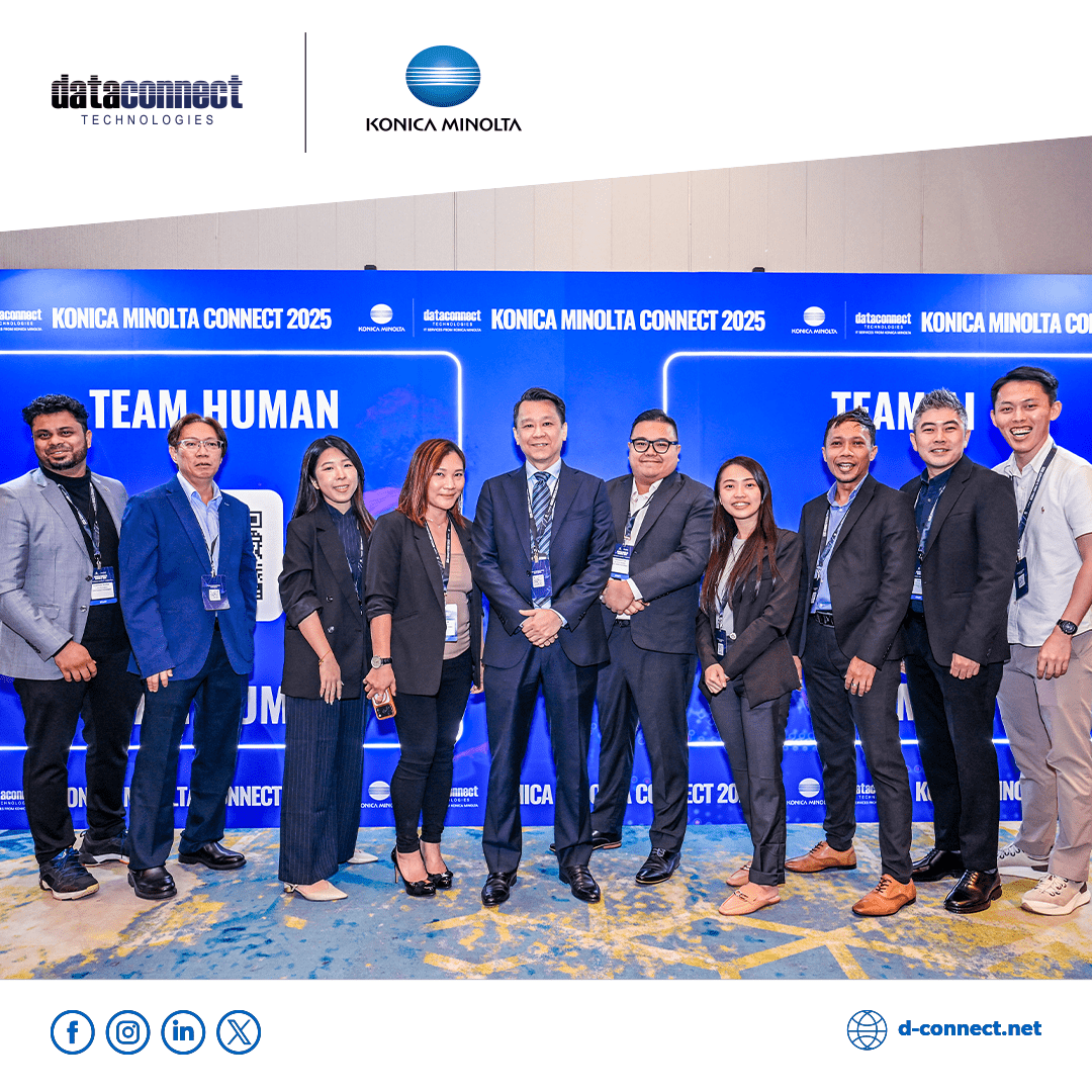 dataconnectt's tweet image. We’re thrilled that Data Connect Technologies took part in KM Connect 2025!

At the event, our team highlighted our commitment to secure, intelligent, and future-ready enterprise technology from hybrid cloud architecture and advanced cybersecurity to AI-enabled managed services.