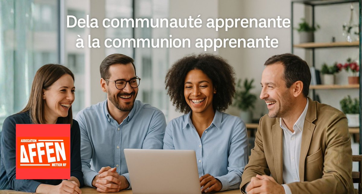 La #relation apprenante s'est faite #communauté apprenante, et la communauté se fait #communion apprenante. Qu'est-ce que ça change vraiment ? Faites vous votre idée, bonne lecture affen.fr/pedagogie/de-l…