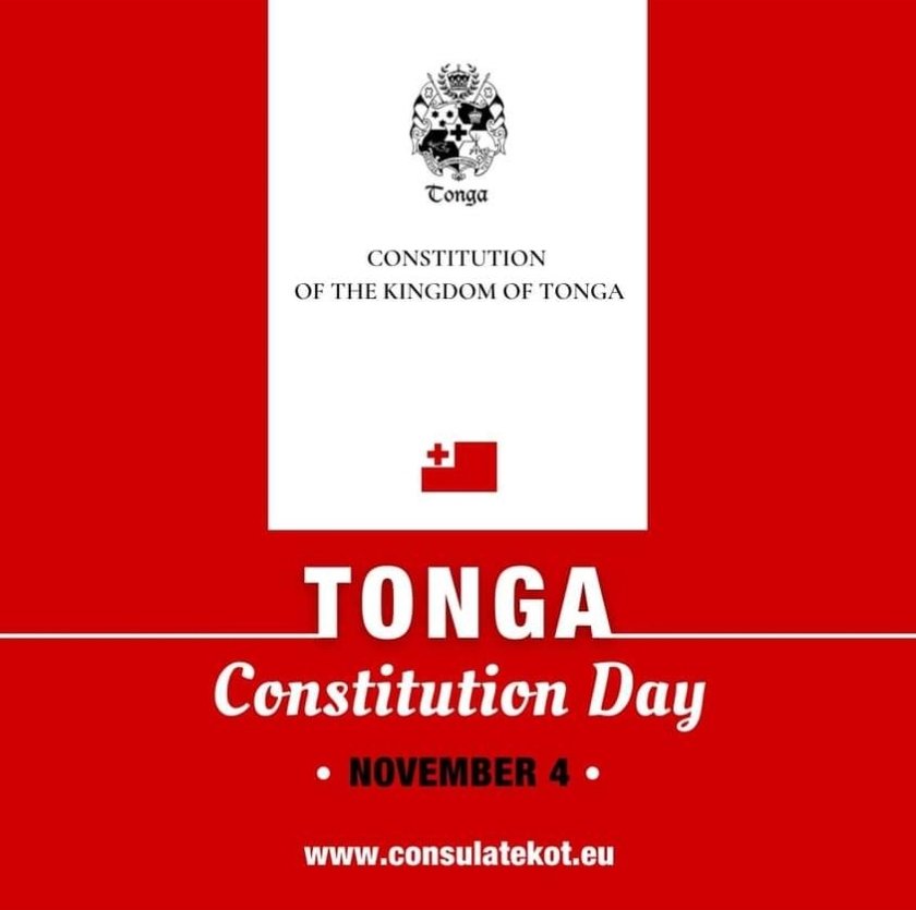 ConsulateKoT's tweet image. 🇹🇴 Celebrating 150 years of the Kingdom of Tonga’s Constitution — honouring the leadership that safeguarded Tonga’s independence, unity, and identity.

Warm congratulations to His Majesty King Tupou VI, the Royal Family, and the people of Tonga.
#Tonga150 #TonganConstitution