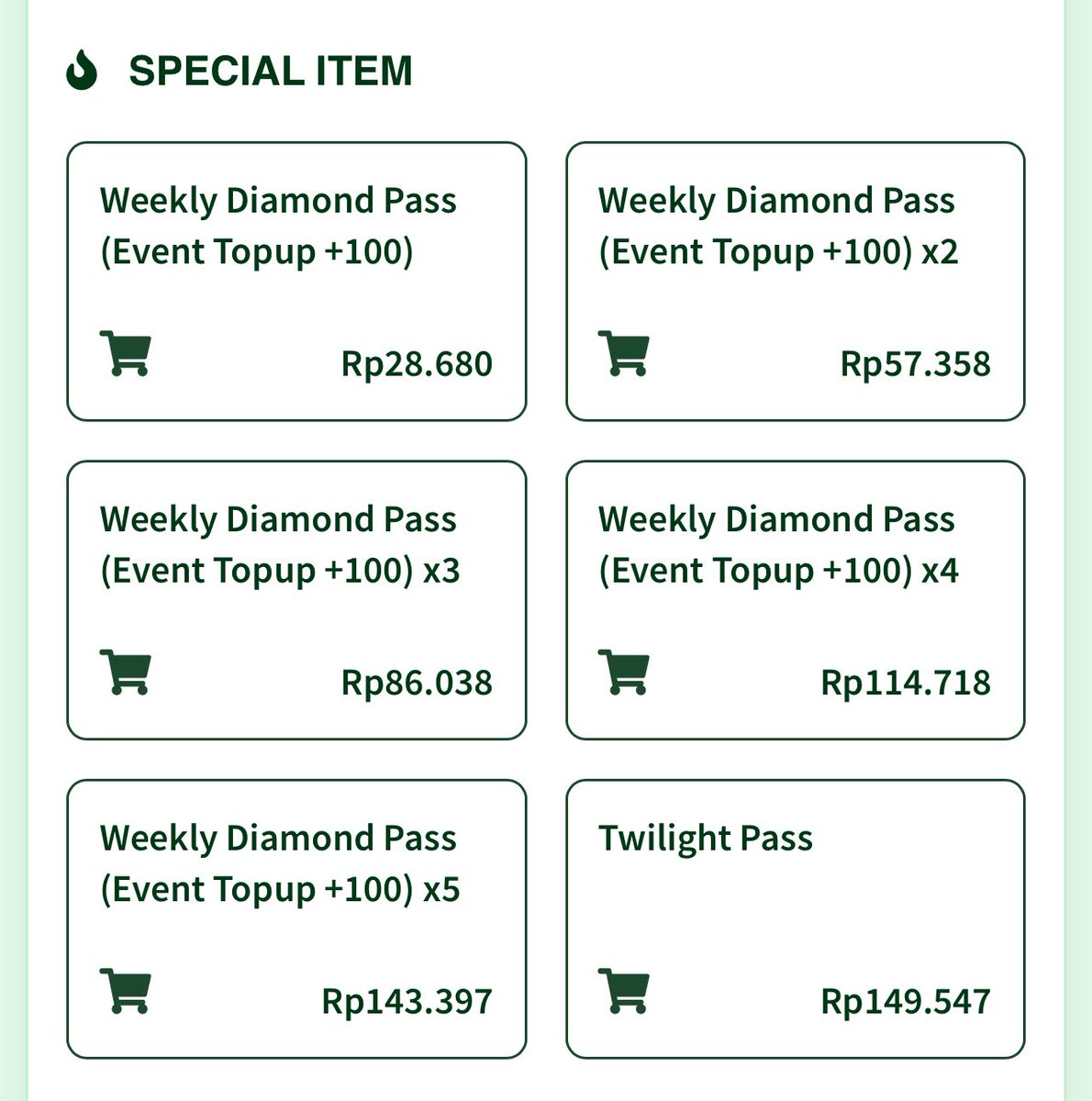 Gas diamond passnya, siap2 skin legend layla.
sharkiegame.net/game/mobile-le…
#skinlayla #mobilelegend