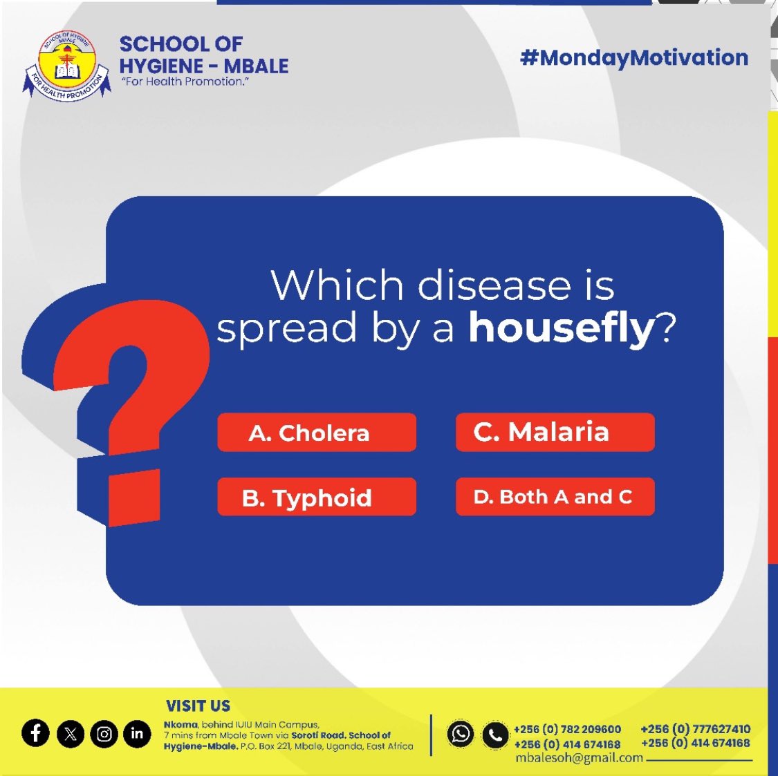 Hygiene1958's tweet photo. #SohTrivia You see them every day, but do you know what they carry? 
Drop your answer below and tag a friend to guess too.  #MbaleSchoolOfHygiene #StaySafeStayClean https://t.co/P3Onb7YxOe