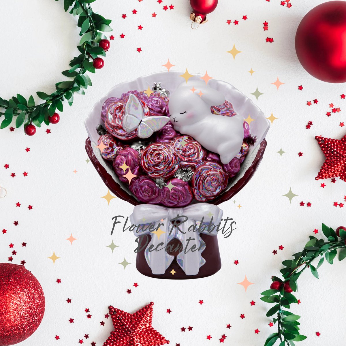 Flower Rabbits Decanter フラワーラビッツデキャンタ (@frd0907