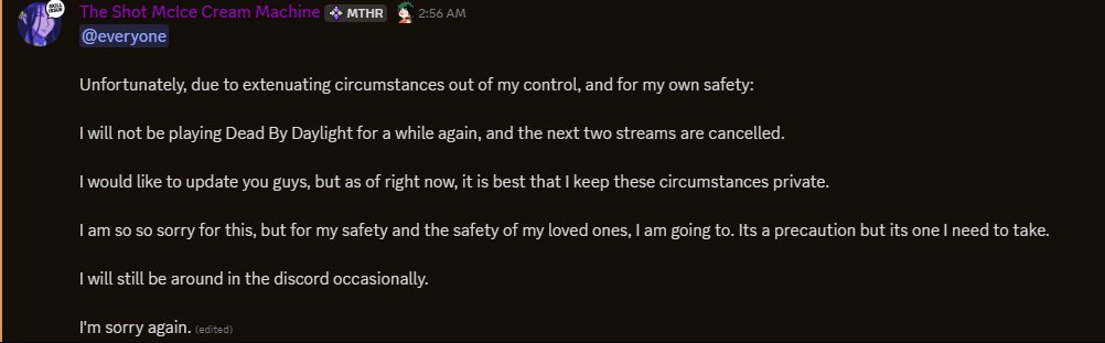 For everyone not in my discord