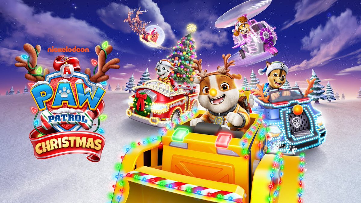 DailyNickNews's tweet image. A PAW Patrol Christmas key art! #PAWPatrol #NickJr #Nickelodeon #CBS #ParamountPlus