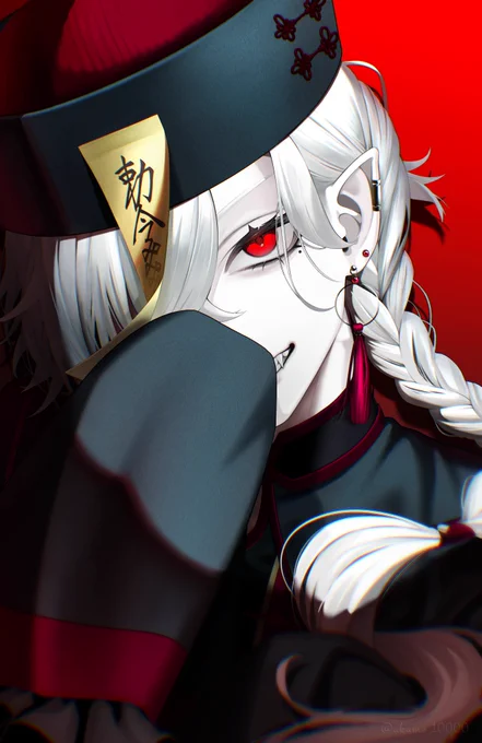 ハロウィンイラスト明るい方も好きなので投稿する