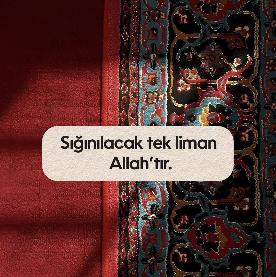"Allah'a tevekkül et. Vekil olarak Allah yeter."...
 (Azhab, 3)