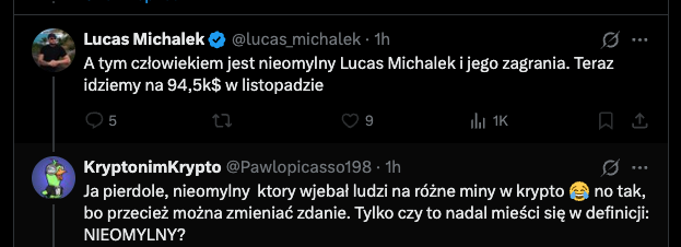 "Pycha poprzedza zgubę, a wyniosły duch – upadek."

Wedle tego co pisze lukaszek - posiada 96% skuteczności na X... lecz opinie tysięcy osób mówią coś innego.