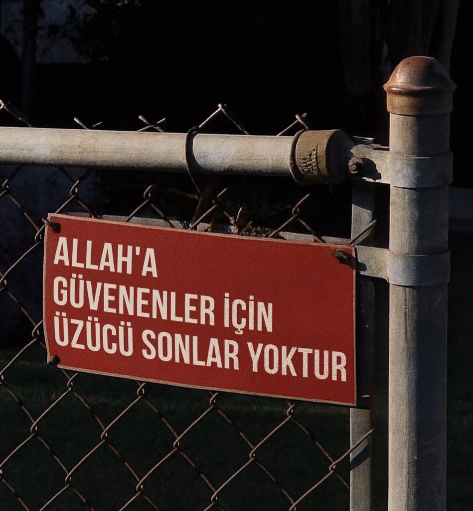 "Allah'a tevekkül et. Vekil olarak Allah yeter."...
 (Azhab, 3)