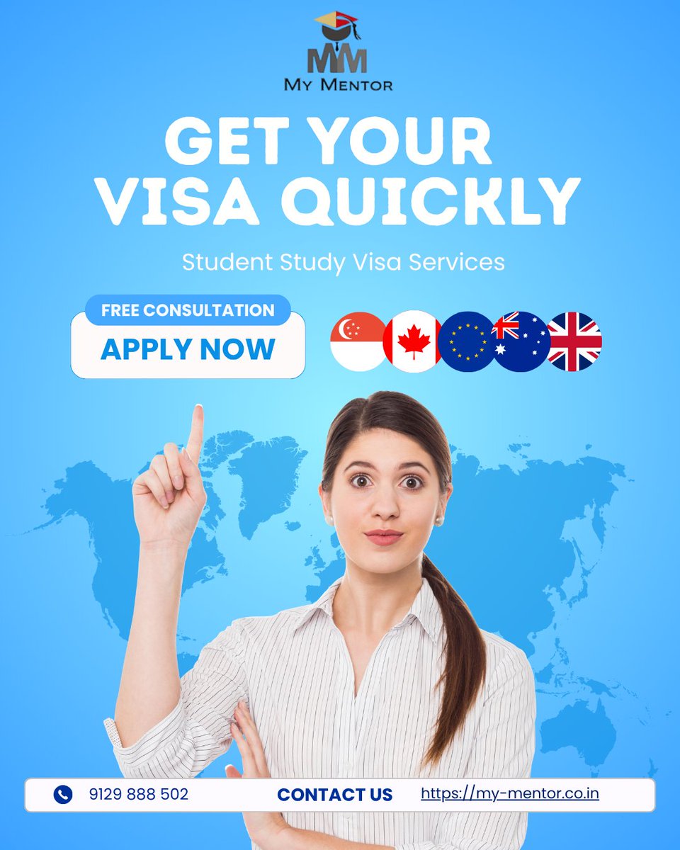 MymentorEdu's tweet image. Get your visa approved faster than ever! 🌍✈️ Start your journey today — your dream destination is waiting!

#VisaApproved #QuickVisa #StudyAbroad #TravelGoals #VisaSuccess #DreamBigTravelFar #StudyVisa #VisaMadeEasy #TravelAbroad #FutureStartsHere