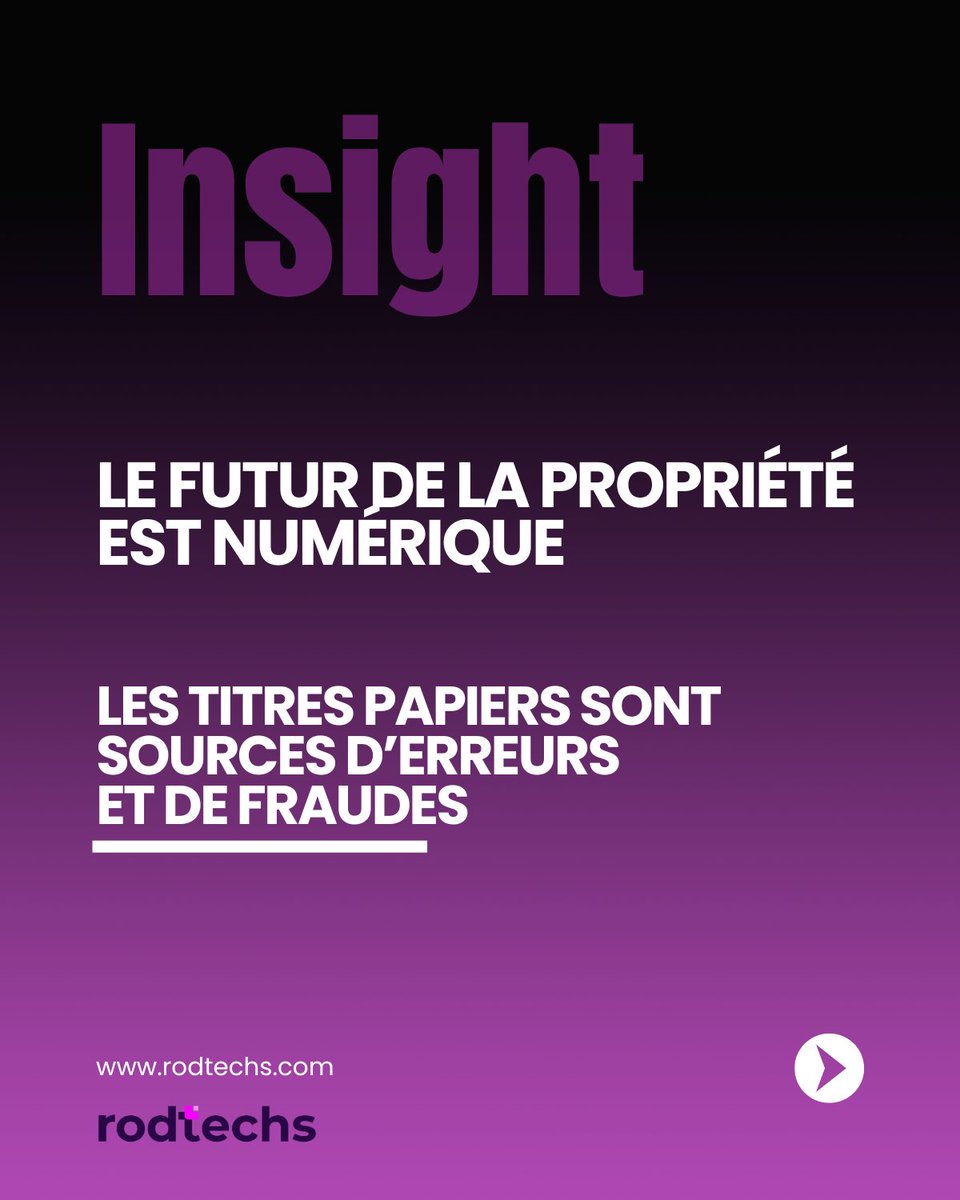 RodTechs_'s tweet image. La propriété devient digitale
#RodTechs #proptech #realestate #realestateagent #luxuryrealestate #realestategoals #commercialrealestate #realestatesales