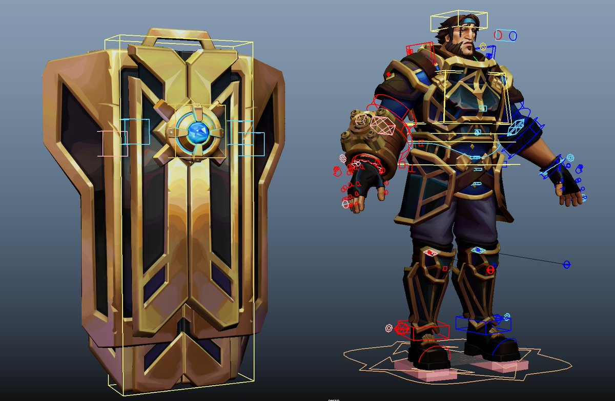 Loris from Arcane WIP rig fan-art
Character by <a href="/JAcherontias/">Julia Acherontias 🩸🦇3D Character Artist🦇🩸</a> 
from <a href="/arcaneshow/">Arcane</a> 
#arcanefanart #LeagueOfLegends #animation3d