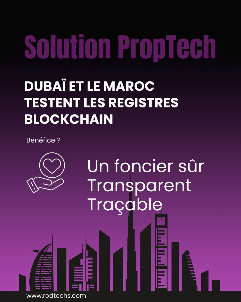 RodTechs_'s tweet image. La propriété devient digitale
#RodTechs #proptech #realestate #realestateagent #luxuryrealestate #realestategoals #commercialrealestate #realestatesales