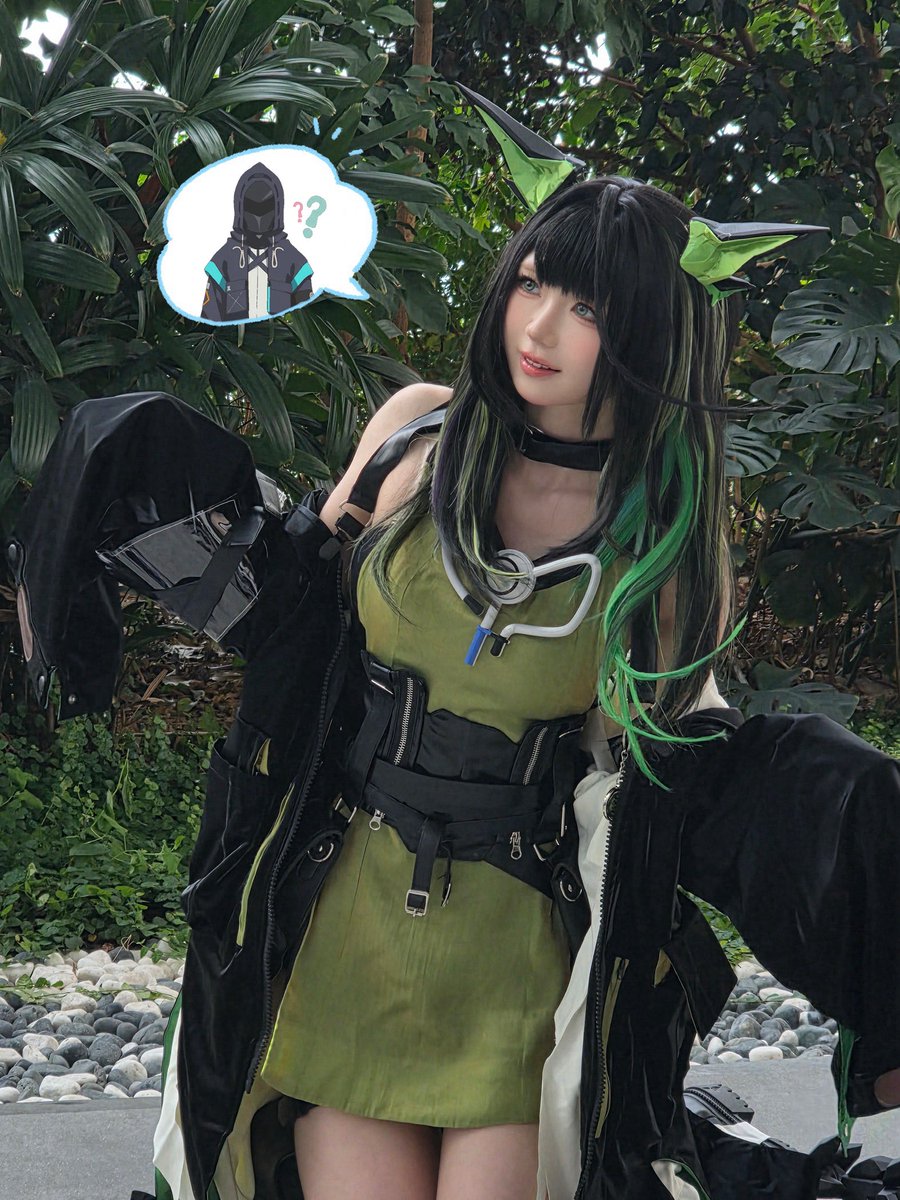 latterocher's tweet image. Doctor? 

#Mon3tr #明日方舟 #Arknights