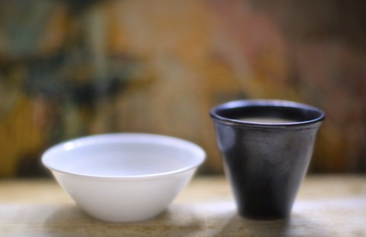 石木文 器 ボウル スワン