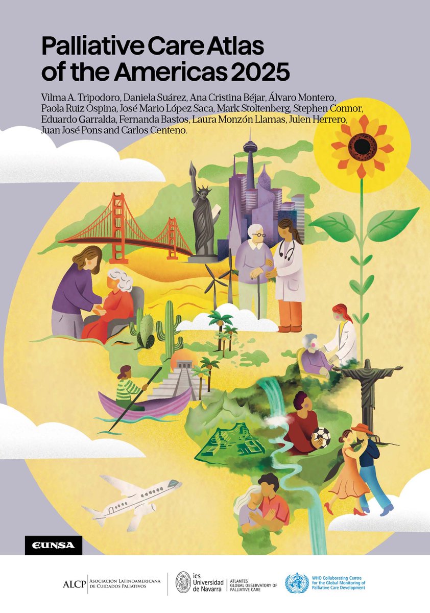 #PalliativeCare

El Atlas de cuidados paliativos en las #Américas 2025, desarrollado por <a href="/AtlantesPC/">ATLANTES Global Observatory of Palliative Care</a>, ha evaluado el desarrollo de los paliativos en los 35 países del continente, mostrando una región marcada tanto por el progreso como por la persistencia de desigualdades.

#salud