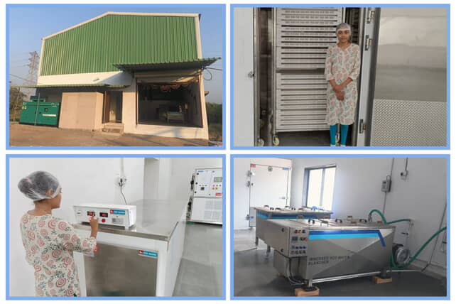 NJalalpore13's tweet image. જલાલપોરતાલુકામાં કોથમડી ગામના પ્રગતિ સખીમંડળના   મેધનાબેન ગીરીશભાઈ પટેલ દ્વારા એક વર્ષથી કામગીરીની શરૂઆત કરી જેમાં જડીબુડીઓ,નિર્જલીકૃતફળો,શાકભાજીનો પાઉડર બનાવટની કામગીરી કરવામાંઆવે છે,અને તેઓ સખીમંડળ/મિશન મંગલમ યોજના સાથે જોડાયેલા છે, તેઓ અંદાજિત130000 જેટલી આવક મેળવે છે.