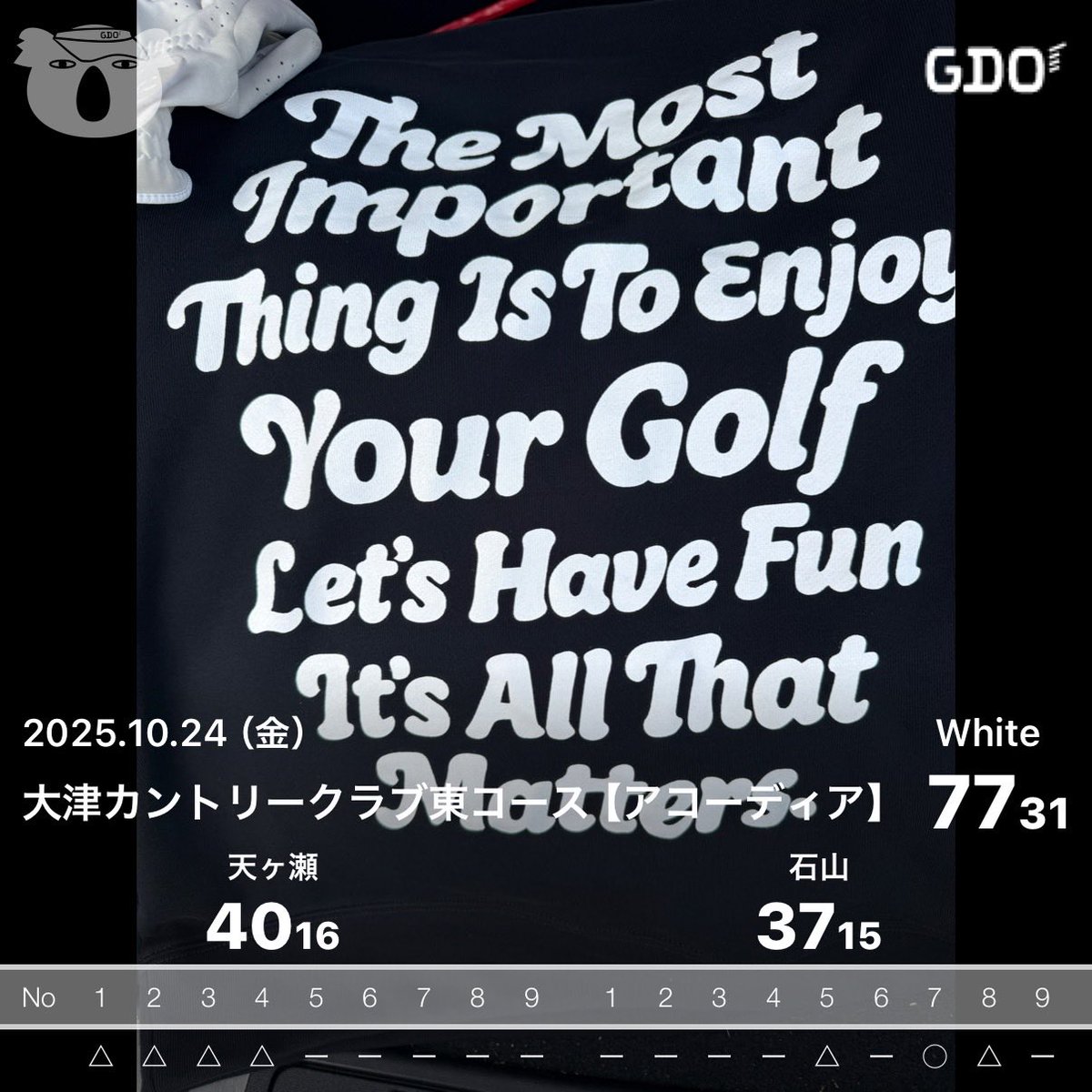 heysho2000's tweet photo. ＃ゴルフ狂いの25日間 https://t.co/CCPt4gBT0Y