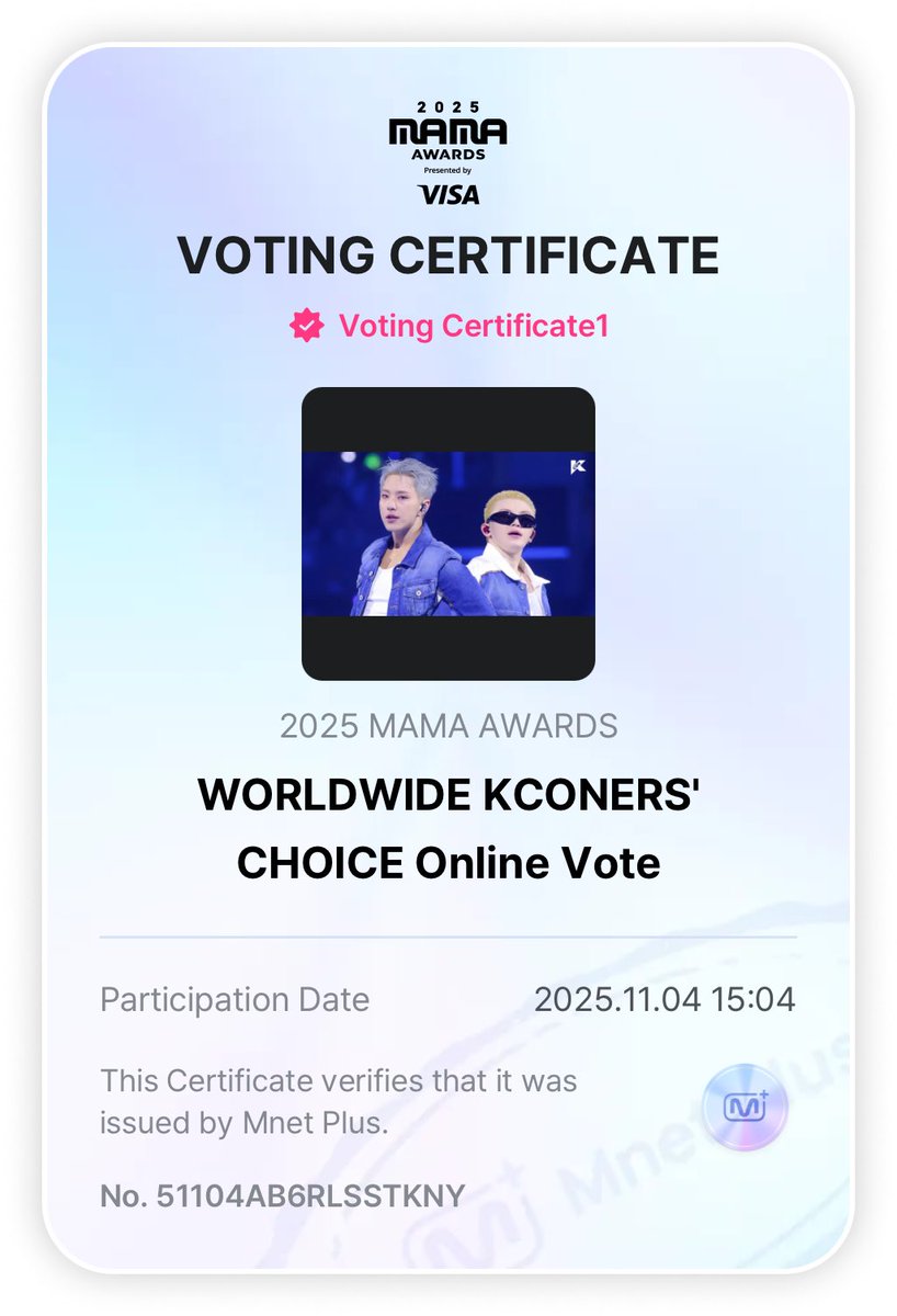 hi mniezz..,, dah vote blum 

#SEVENTEEN #2025MAMAVOTE