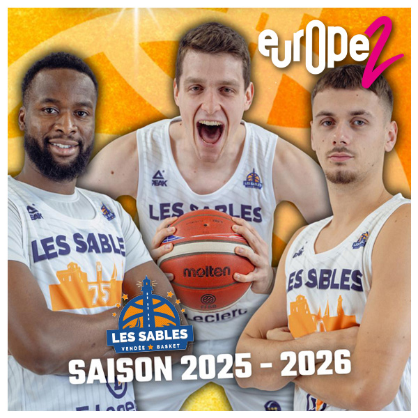 Europe2Vendee's tweet image. Suite du championnat #NM1 de #basket 🏀 
Ce soir #LSVB recevra Lorient à l&apos;Aréna-Stadium des Sables d&apos;Olonne.  Match à 20h, pour le compte de la 10ème journée ➡️ europe2vendee.fr/lsvbennm1